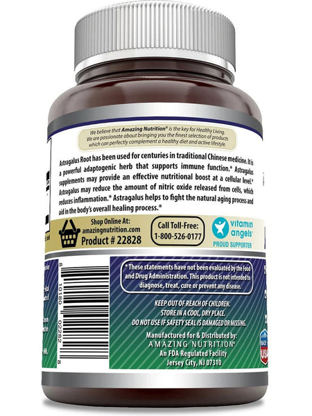 Amazing Formulas, Astragalus, 1000 mg, 120 Veggie Capsules