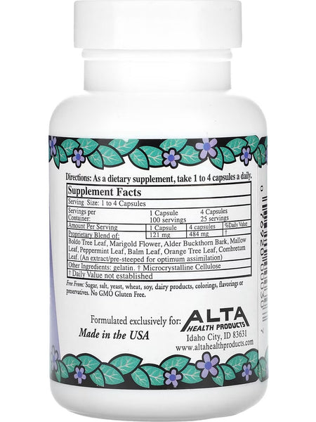 Alta Health Products, Can-Gest A Natural Digestive Aid, 100 Capsules