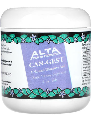 Alta Health Products, Can-Gest A Natural Digestive Aid, 4 oz Tub
