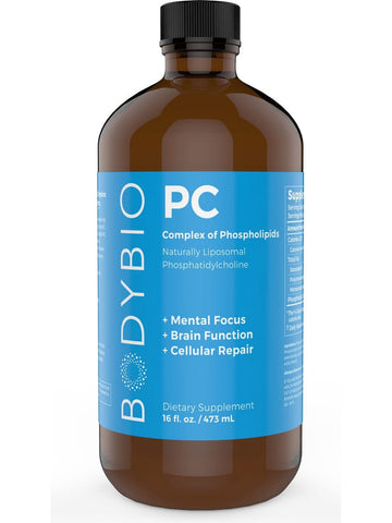 BodyBio, PC (Phosphatidylcholine), 16 fl oz