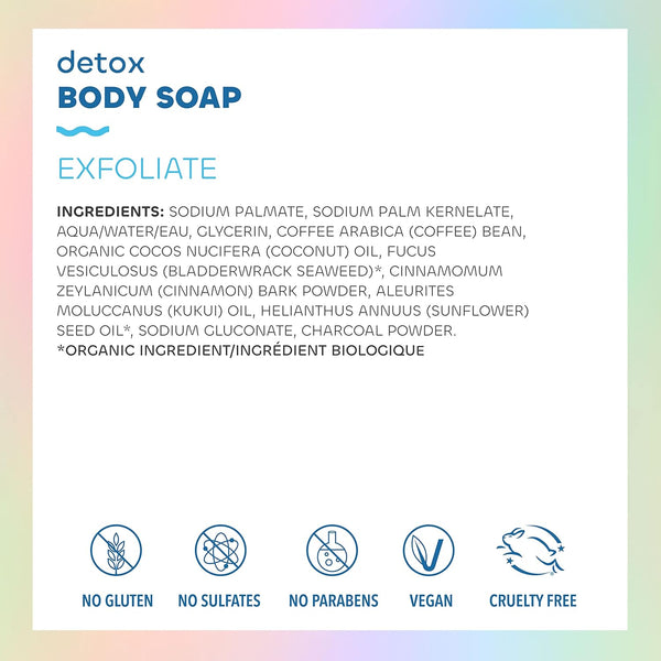 Seaweed Bath Co., Detox Body Soap, Exfoliate, 3.75 oz