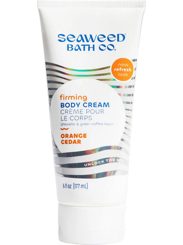 Seaweed Bath Co., Firming Body Cream, Orange Cedar, 6 fl oz