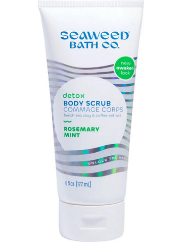 Seaweed Bath Co., Detox Body Scrub, Rosemary Mint, 6 fl oz