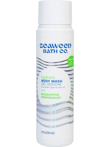 Seaweed Bath Co., Hydrate Body Wash, Eucalyptus Peppermint, 12 fl oz