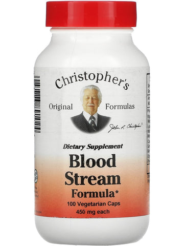 Christopher's Original Formulas, Blood Stream Formula, 100 Vegetarian Caps