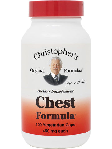 Christopher's Original Formulas, Chest Formula, 100 Vegetarian Caps