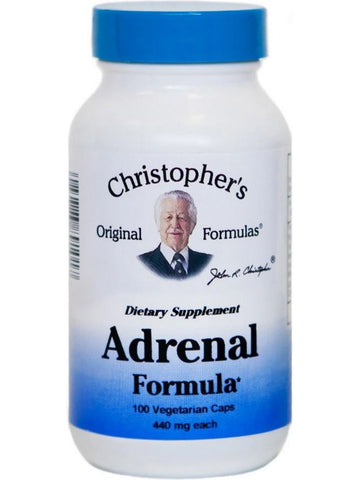 Christopher's Original Formulas, Adrenal Formula, 100 Vegetarian Caps