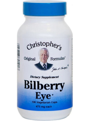 Christopher's Original Formulas, Bilberry Eye, 100 Vegetarian Caps