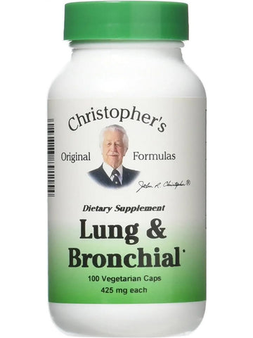 Christopher's Original Formulas, Lung & Bronchial, 100 Vegetarian Caps