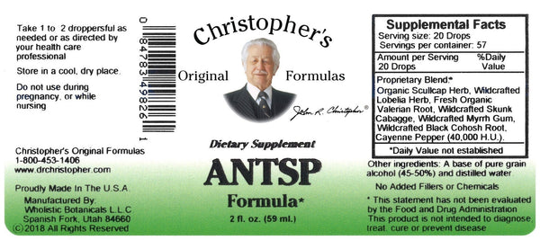 Christopher's Original Formulas, ANTSP Formula, 2 fl oz