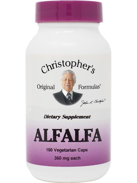 Christopher's Original Formulas, Alfalfa, 100 Vegetarian Caps