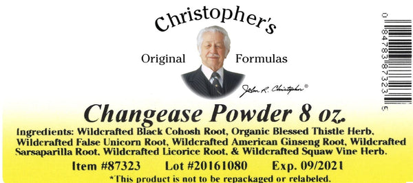 Christopher's Original Formulas, Changease Powder, 8 oz