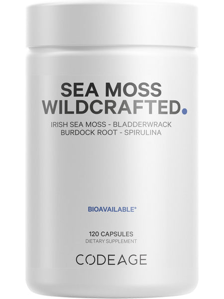 Codeage, Sea Moss Wildcrafted, 120 Capsules