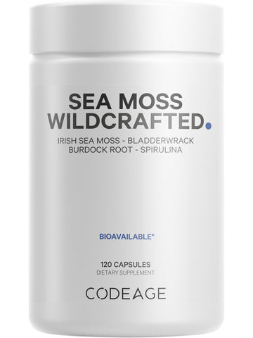 Codeage, Sea Moss Wildcrafted, 120 Capsules