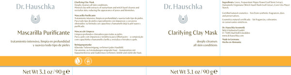 Dr. Hauschka Skin Care, Clarifying Clay Mask, 3.1 oz