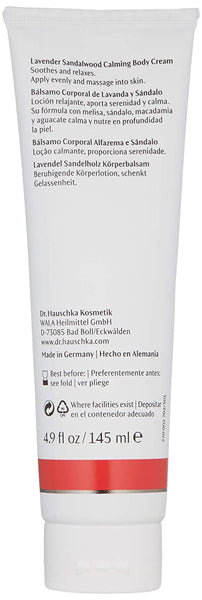 Dr. Hauschka Skin Care, Lavender Sandalwood Calming Body Cream, 4.9 fl oz