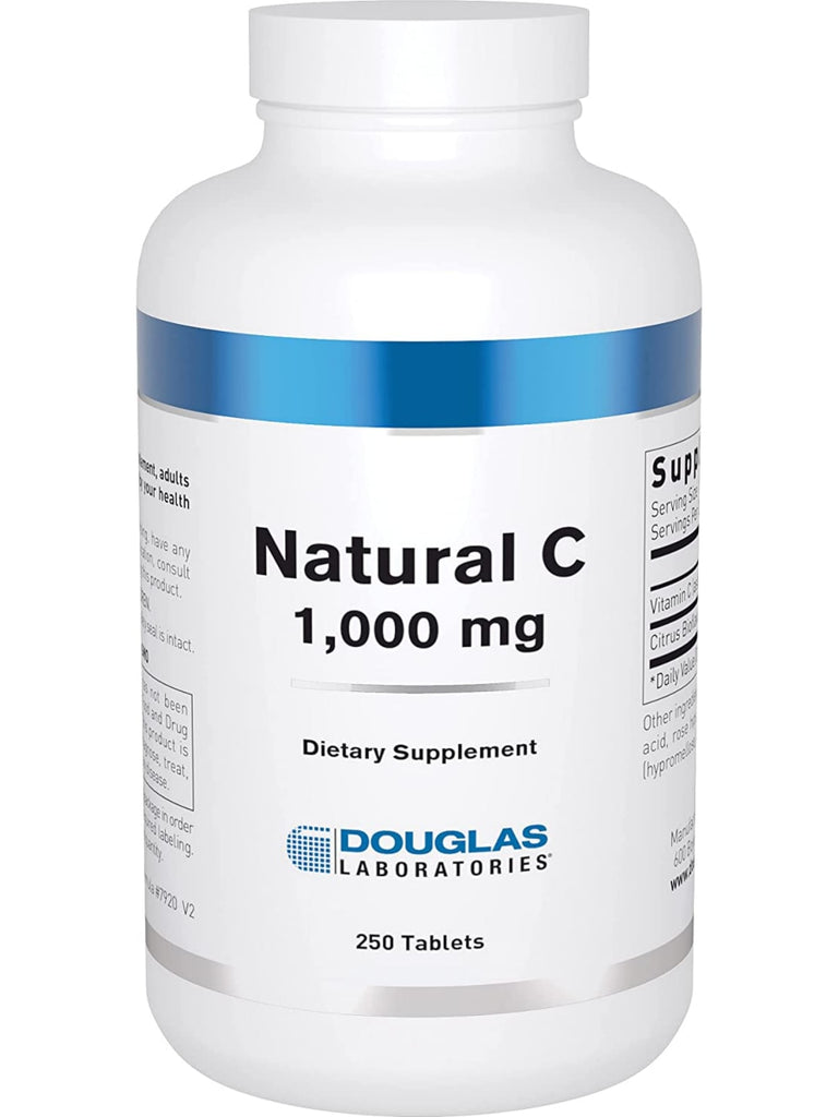  Douglas Labs, Natural C 1000 mg, 250 tabs 