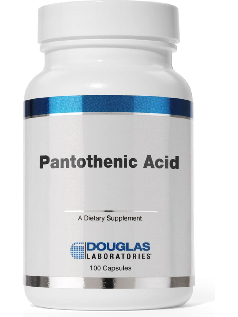 Douglas Labs, Pantothenic Acid, 500 mg, 100 caps