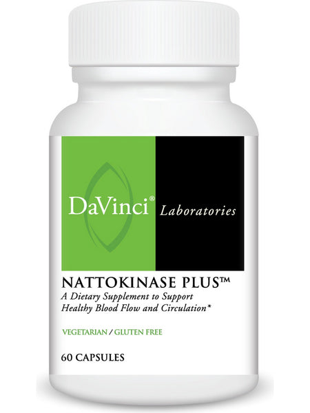 DaVinci Laboratories of Vermont, Nattokinase Plus™, 60 Capsules