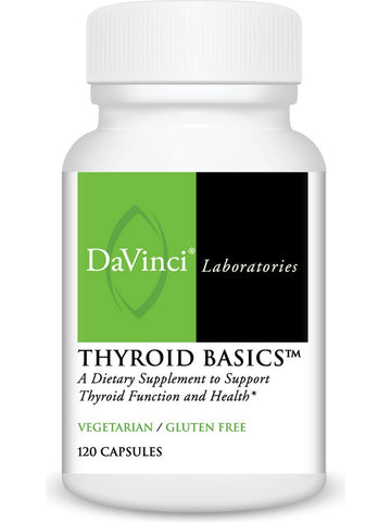 DaVinci Laboratories of Vermont, Thyroid Basics™, 120 Capsules