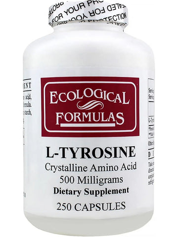 Ecological Formulas, L-Tyrosine, 500 mg, 250 Capsules