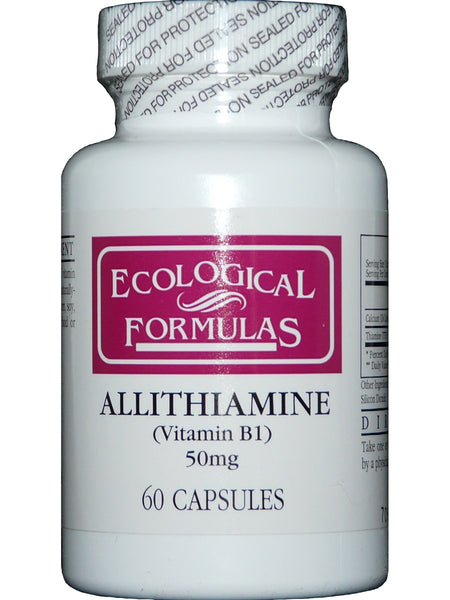 Ecological Formulas, Allithiamine, 50 mg, 60 Capsules