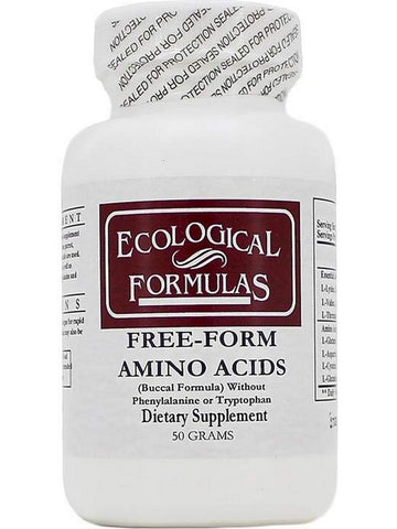 Ecological Formulas, Free-Form Amino Acids, 50 grams