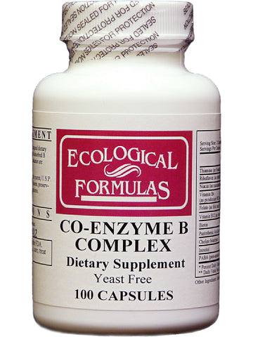 Ecological Formulas, Co-Enzyme B Complex, 100 Capsules