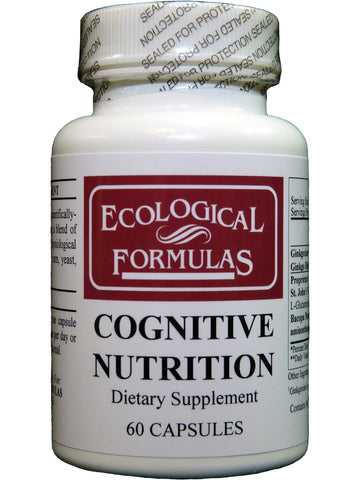 Ecological Formulas, Cognitive Nutrition, 60 Capsules