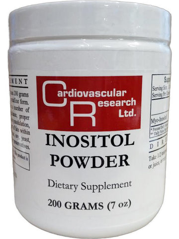 Cardiovascular Research Ltd., Inositol Powder, 200 grams