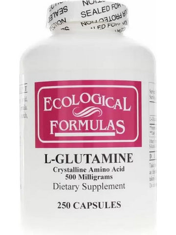 Ecological Formulas, L-Glutamine, 500 mg, 250 Capsules