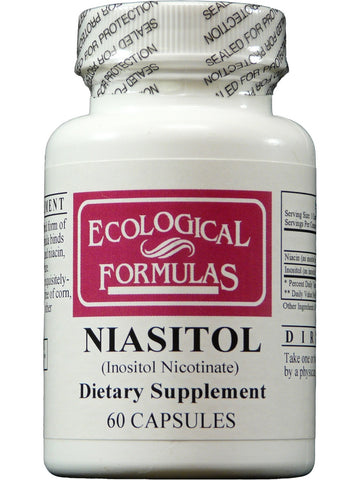 Ecological Formulas, Niasitol, 60 Capsules