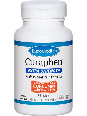 EuroMedica, Curaphen Extra Strength, 60 Tablets