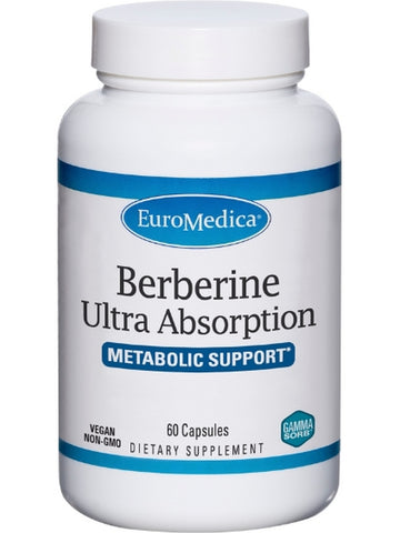 EuroMedica, Berberine Ultra Absorption, 60 Capsules