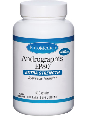 EuroMedica, Andrographis EP80 Extra Strength, 60 Capsules