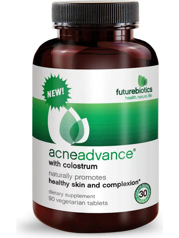 Futurebiotics, Acne Advance With Colostrum, 90 Vegetarian Tablets