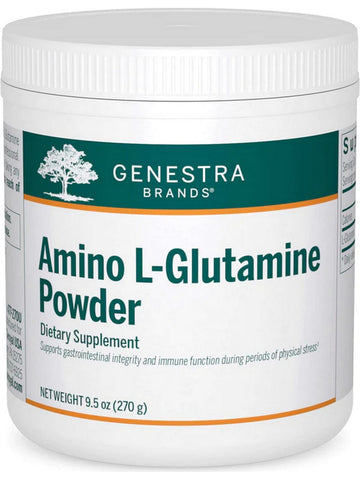 Genestra, Amino L-Glutamine Powder, 9.5 oz