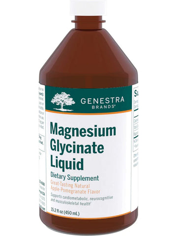 Genestra, Magnesium Glycinate Liquid Dietary Supplement, 15.2 fl oz