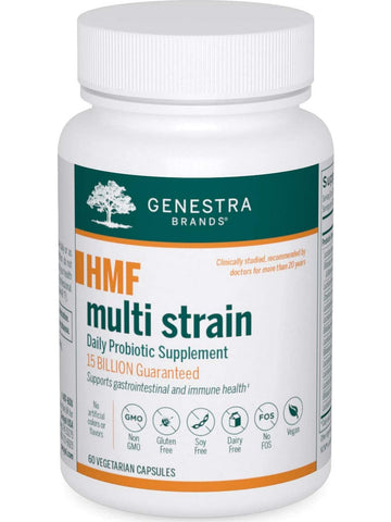 Genestra, HMF multi strain Daily Probiotic Supplement, 60 Vegetarian Capsules