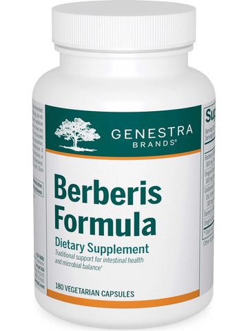 Genestra, Berberis Formula Dietary Supplement, 180 Vegetarian Capsules