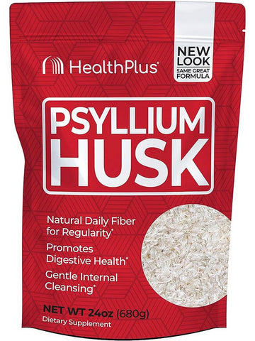 Health Plus, Psyllium Husk, 24 oz