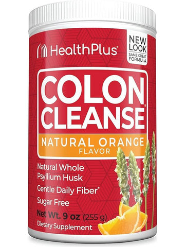 Health Plus, Colon Cleanse, Natural Orange, 9 oz