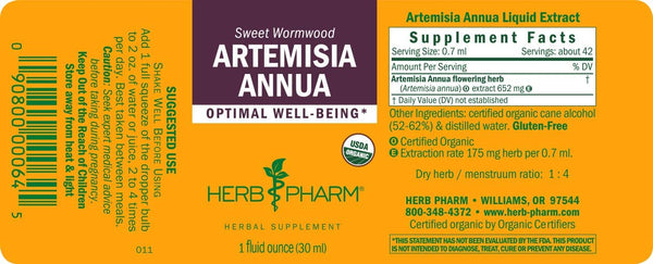 Herb Pharm, Artemisia Annua, 1 fl oz