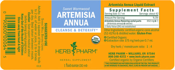 Herb Pharm, Artemisia Annua, 4 fl oz