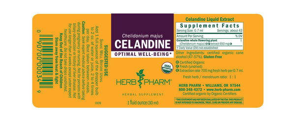 Herb Pharm, Celandine, 1 fl oz