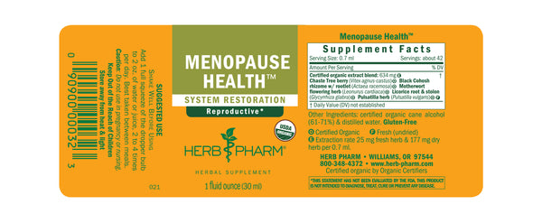 Herb Pharm, Menopause Health, 1 fl oz
