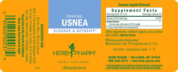 Herb Pharm, Usnea, 4 fl oz