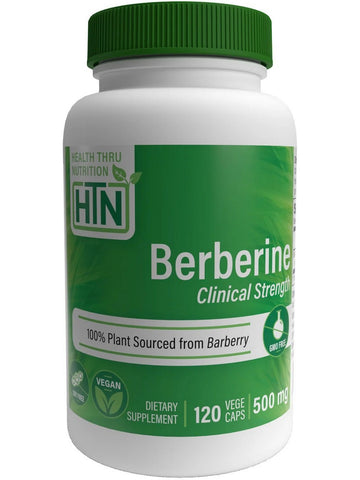Health Thru Nutrition, Berberine 500 mg, 120 VegeCaps