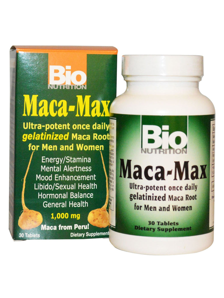 Bio Nutrition, Maca Max Once Daily, 30 tabs