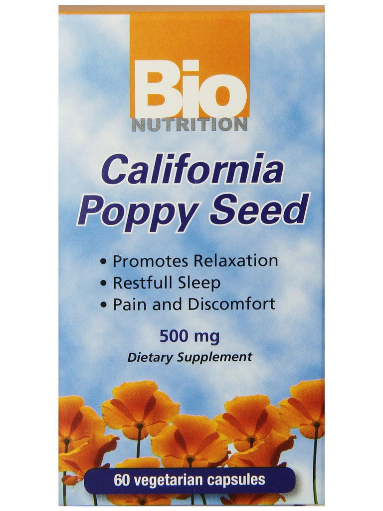 Bio Nutrition, California Poppy, 60 vegicaps